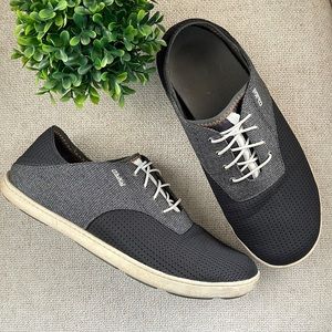 Olukai Nohea Moku Men’s No Tie Boat Shoes 9
